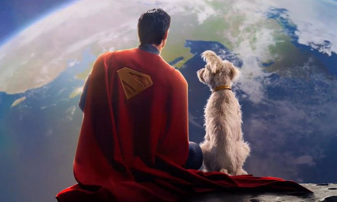 Nueva imagen del Superman de James Gunn con Krypto, el superperro inspirado en una historia real