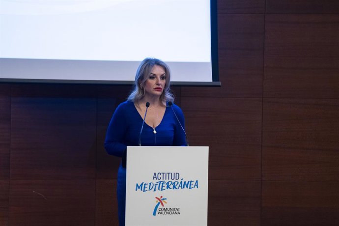 Archivo - Arxiu - La consellera d'Innovació, Indústria, Comer i Turisme de la Comunitat Valenciana, Nuria Montes (imatge d'arxiu)