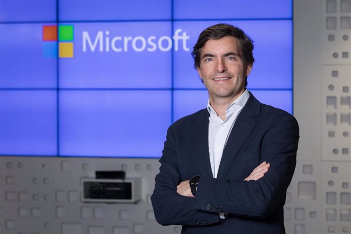 Archivo - El nuevo director de pymes de Microsoft en España, Juan Chinchilla.