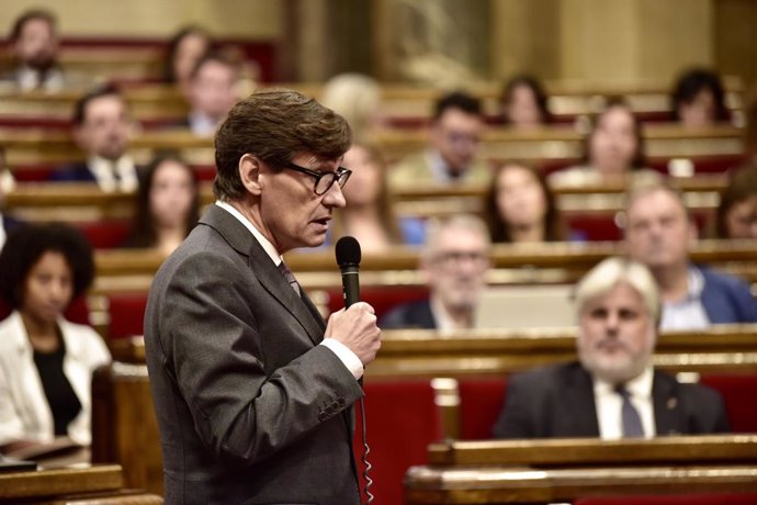 El president de la Generalitat, Salvador Illa