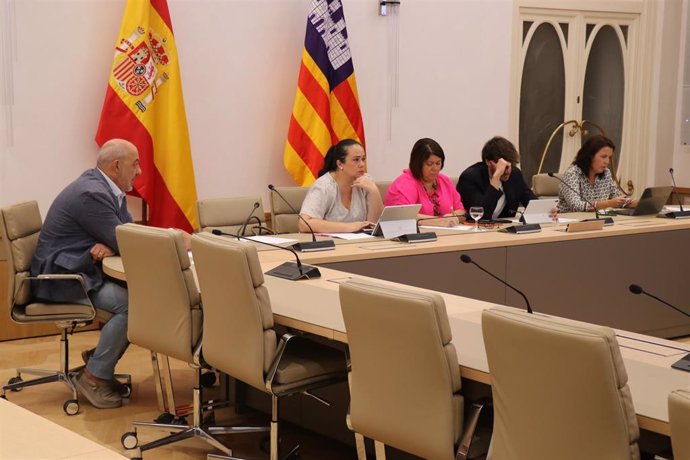 Diputados de PP y Vox en el Parlament.