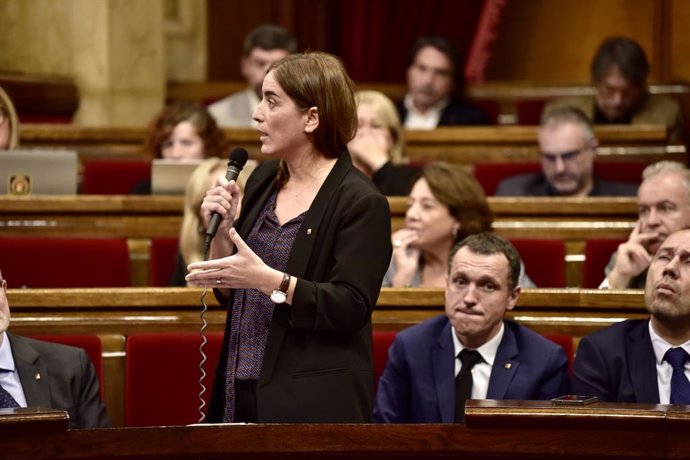 La consellera de Recerca i Universitats de la Generalitat, Núria Montserrat