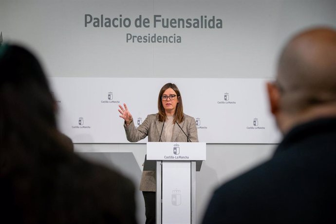 La consejera Portavoz de la Junta, Esther Padilla.