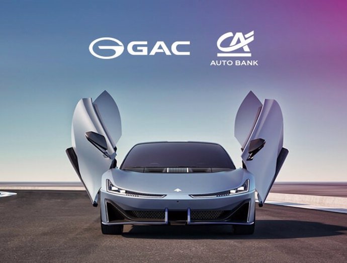 El fabricante chino GAC Motor elige a CA Auto Bank como socio financiero para lanzar su gama en Europa en 2025.