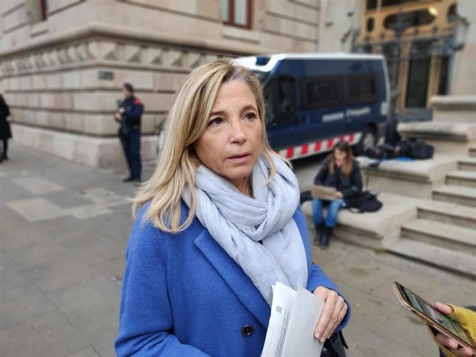 Archivo - La exvicepresidenta de la Generalitat Joana Ortega.