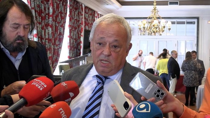 El consejero de Cultura, Turismo y Deporte de la Junta de Castilla y León este miércoles en un acto en León