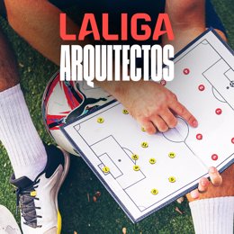 Ilustración del podcast de LaLiga 'Arquitectos'.