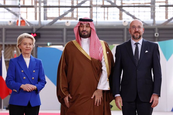 Ursula Von der Leyen y Charles Michel reciben en Bruselas al príncipe heredero de Arabia Saudí, Mohamed Bin Salmán