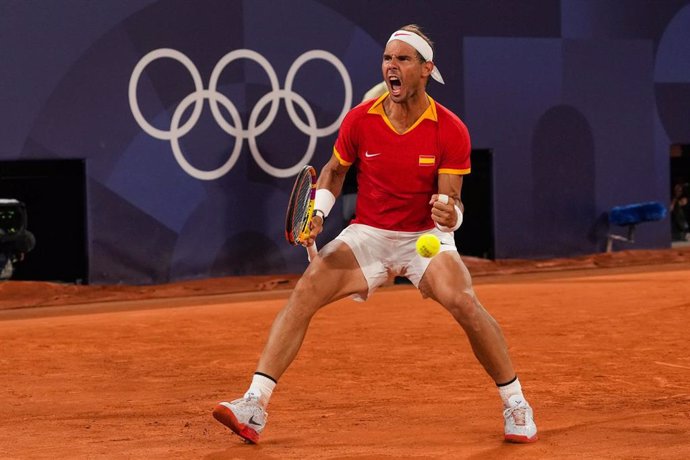 Archivo - El tenista español Rafael Nadal, en los Juegos de Paris 2024. 