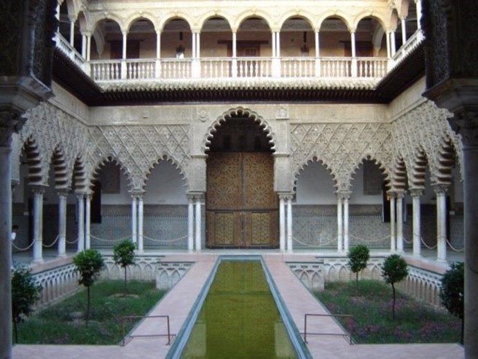 Archivo - Patio de las Doncellas del Real Alcázar.