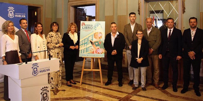 Presentación de la Feria del Libro de Huelva.