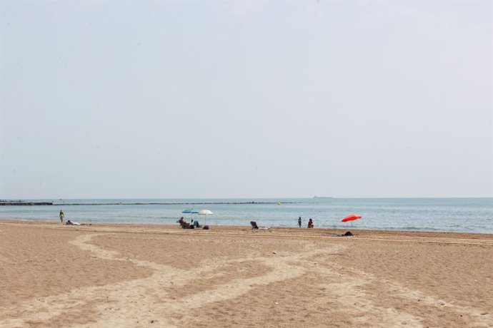 Archivo - Arxiu- Platja de l'Arenal de Borriana 