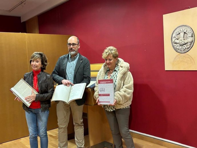 Acto de presentación de los primeros Estatutos de la Real Sociedad Bascongada de los Amigos del País