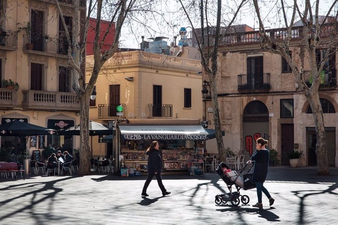 Un quiosc de Barcelona.