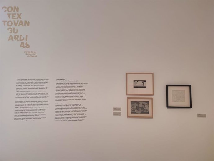 El MACA expone tres obras del IVAM dentro del programa "Contexto Vanguardia"
