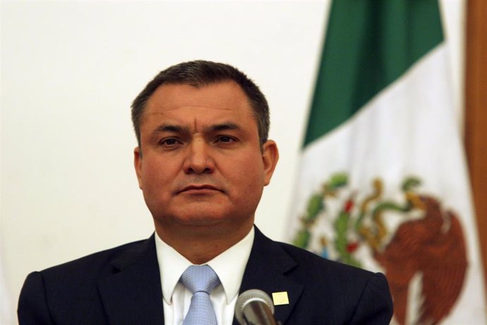 Archivo - Imagen de archivo del exsecretario de Seguridad Pública de México Genaro García Luna