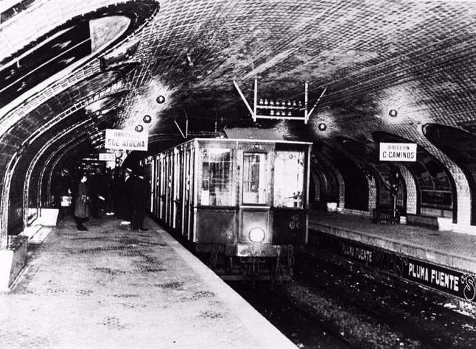 Archivo - METRO DE MADRID AÑOS 20