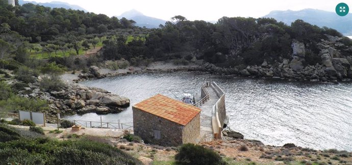 Embarcadero de cala Lladó en Andratx.