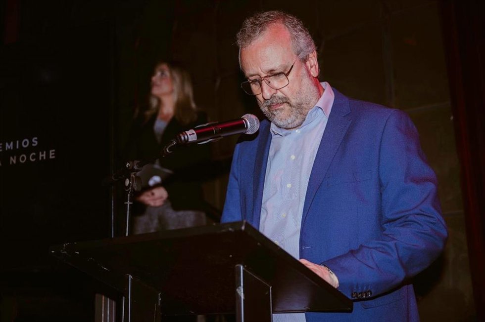 El presidente de España de Noche, Ramón Mas, en un acto de la fundación.