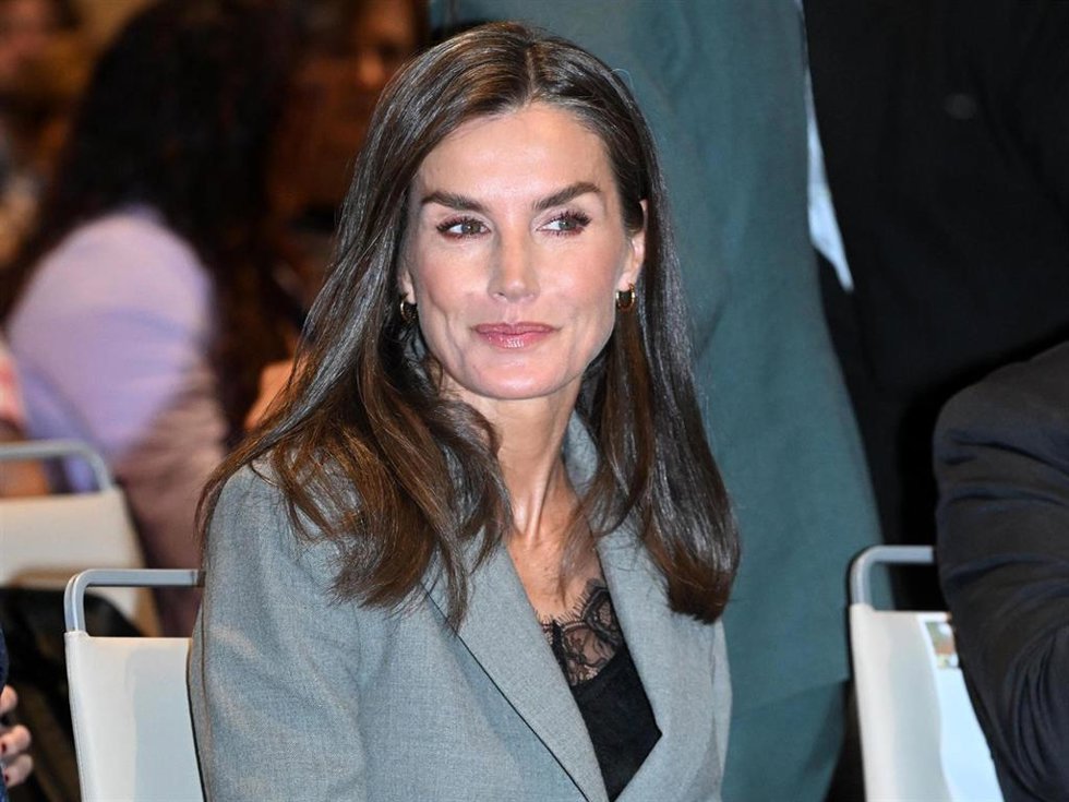 La Reina Letizia durante acto institucional del Día Mundial de la Salud Mental 2024