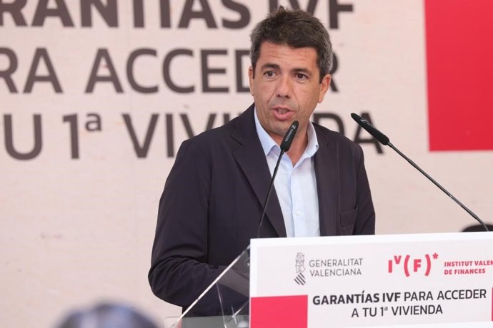 El president de la Generalitat, Carlos Mazón (ARXIU)