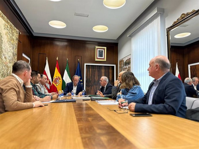 Reunión en el Ayuntamiento de Andújar