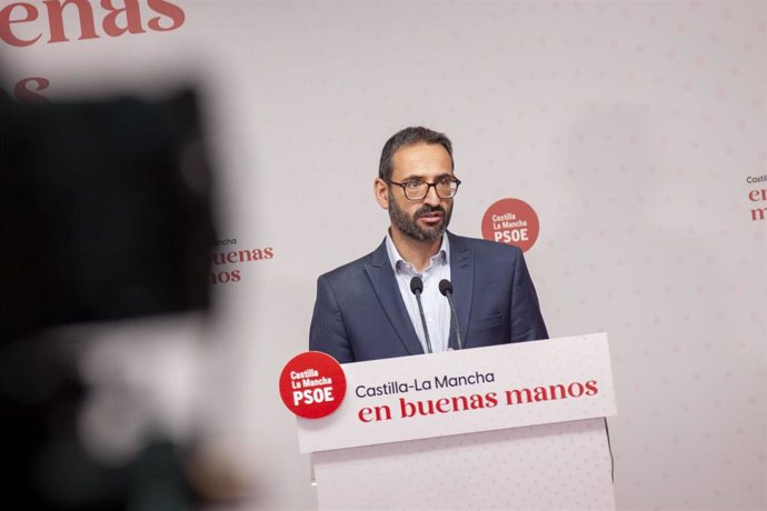 Archivo - El secretario de Organización del PSOE de Castilla-La Mancha y diputado nacional, Sergio Gutiérrez.