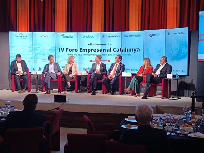 Mesa redonda en el IV Foro Empresarial Catalunya