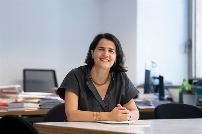 Archivo - La directora del Centro de Cultura Contemporánea de Barcelona (CCCB), Judit Carrera, posa para Europa Press en el CCCB, a 29 de junio de 2023, en Barcelona