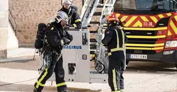 Se derrumba sin heridos el muro de un edificio histórico de Valdemoro