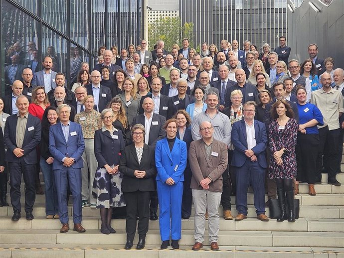 La ministra de Sanidad, Mónica García, participa enel encuentro de la Red Europea de Fraude y Corrupción en el Sector Sanitario (EHFCN), en Luxemburgo.