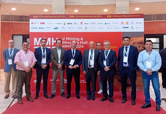 Encuentro internacional organizado por Andalucía Trade en el foro minero Mining and Minerals Hall.