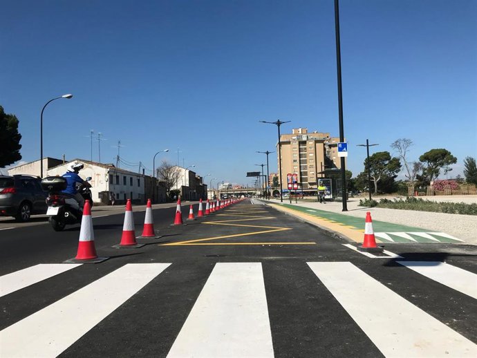 Archivo - Reforma del primer tramo de la avenida Cataluña