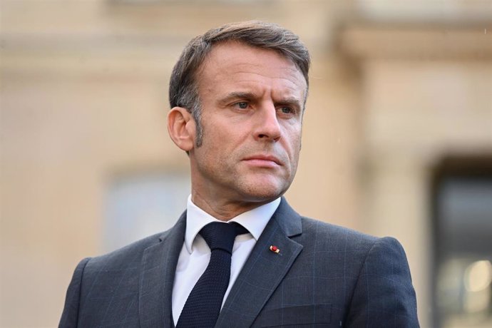 El presidente de Francia, Emmanuel Macron