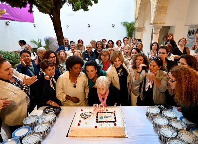 Acto por el XX aniversario de la Casa de las Mujeres de Jerez