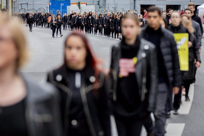 Archivo - Participantes de la marcha Walk For Freedom 