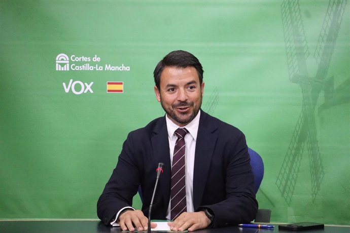 El portavoz de Vox en C-LM, Iván Sánchez