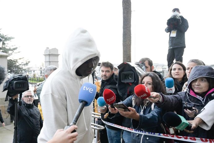 Archivo - Senegalés testigo en el juicio por la muerte de Samuel Luiz