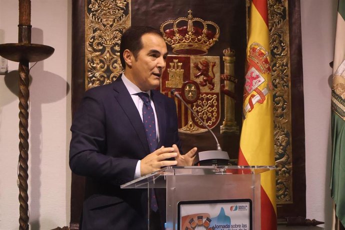 Nieto, en su intervención ante los empresarios en Córdoba.