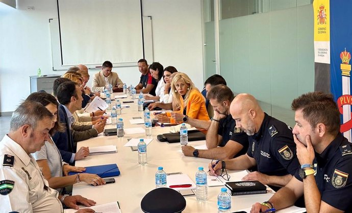 Junta Local de Seguridad celebrada en Huelva el pasado 24 de septiembre.