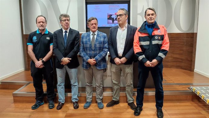 Presentación de la Semana de la Prevención de Incendios 2024 en Oviedo.