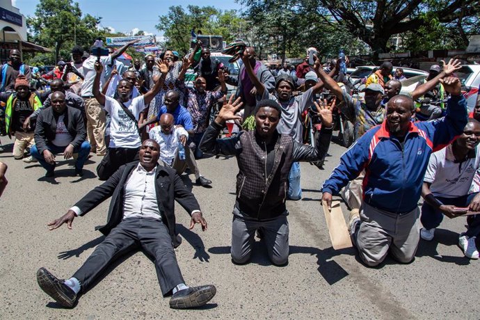 Protestas contra el cese del vicepresidente de Kenia, Rigathi Gachagua