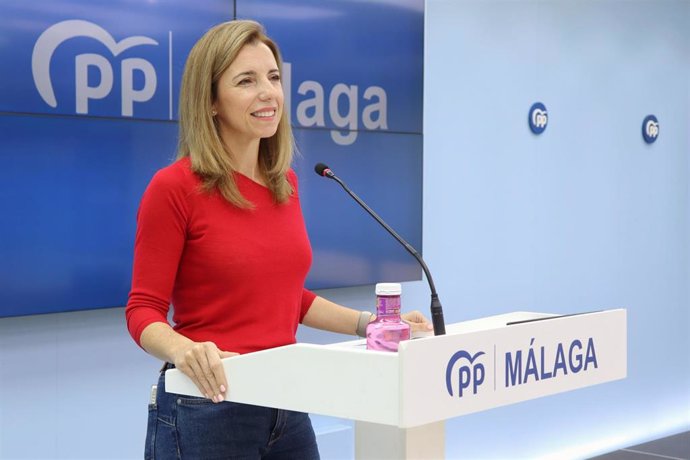 La vicesecretaria de Sociedad del Bienestar, Inclusión Social, Igualdad y Familias del PP de Málaga y senadora, Lucía Yeves.