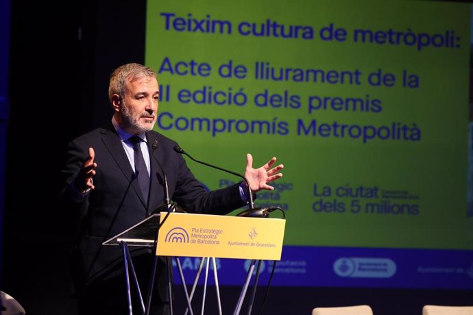 Collboni este viernes en el acto de entrega de los II premios Compromís Metropolità 2030 del PEMB.