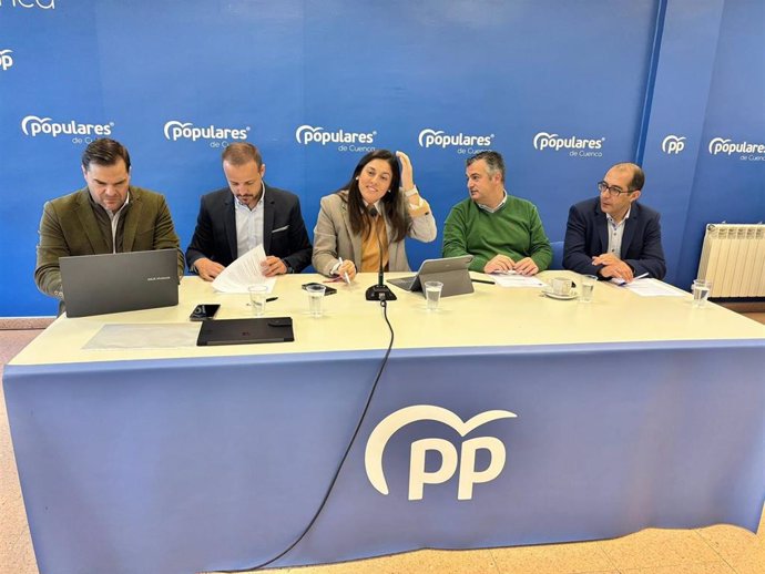 Concejales del PP en el Ayuntamiento de Cuenca