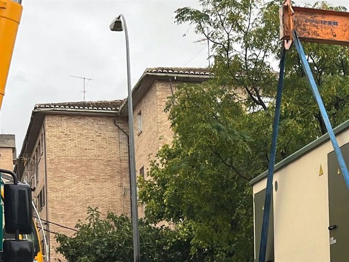 Endesa instala un segundo centro de transformación en Zona Norte "en menos de 15 días"