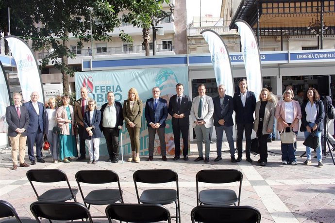 Inauguración de la Feria del Libro de Huelva.