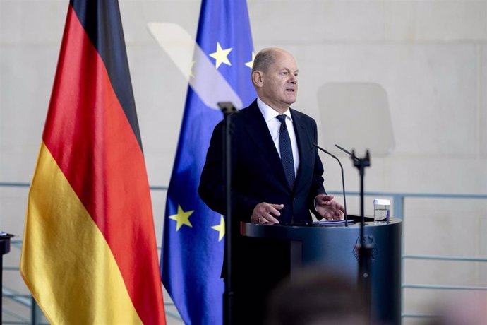 El canciller de Alemania, Olaf Scholz