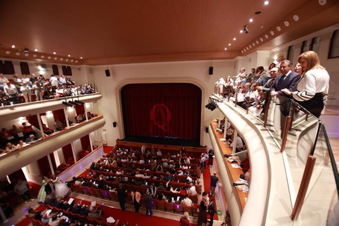 Así luce el Teatro Álvarez Quintero de Osuna tras sus obras de restauración