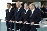 Biden, Macron, Starmer y Scholz reiteran su apoyo a Ucrania con diferencias sobre el plan de Zelenski